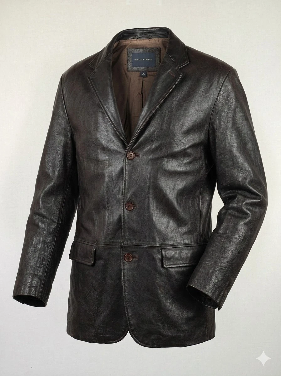 Banana Republic Leather Outer Shell Coats, Jackets & Waistcoats