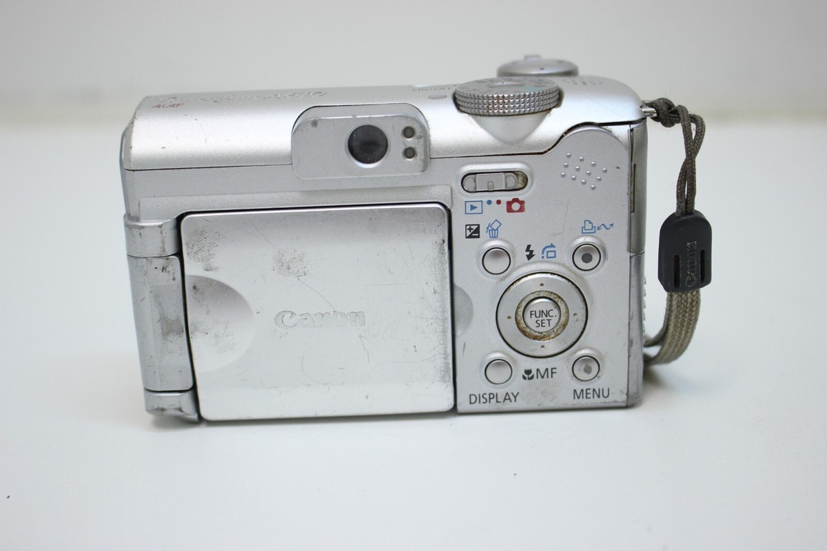 Canon PowerShot A610 PC1146 Digital Camera AS-IS - Battery