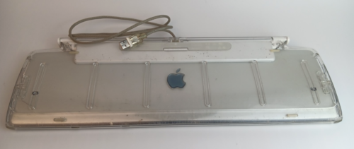 Apple Pro Silver/Black/Clear USB Keyboard M7803 MAC, Wired, 2000 - Picture 7 of 9