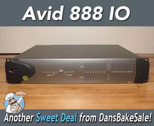 Avid HD I/O 8x8x8 / 888 - Tested, Works Great!