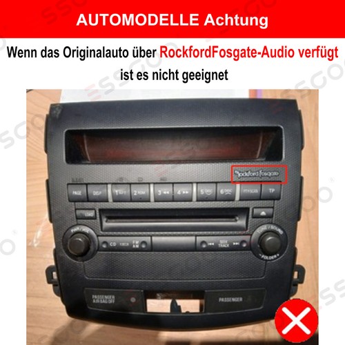 Für Mitsubishi Outlander II 2006-2012 Android 13 Autoradio GPS Carplay WiFi KAM - Bild 2 von 14