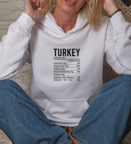 Truthahn Herbst Thanksgiving Weihnachten Kapuzenpullover, Herbst Hoodie, Pullover - Bild 2 von 10