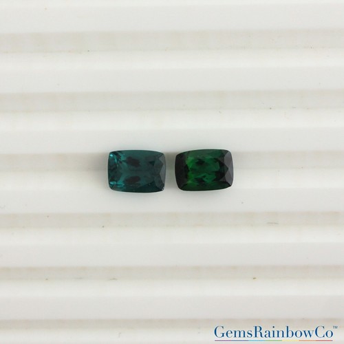 Teal Tourmaline Faceted Natural Loose gemstone in Multiple Shape And Size AAA - Picture 12 of 12