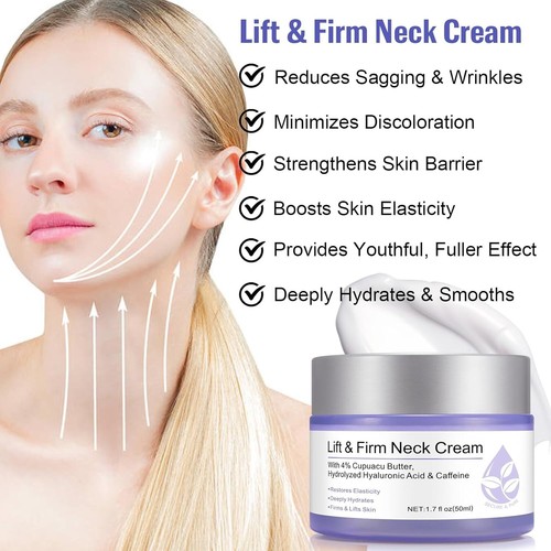 2024 New Pure Neck Firming Cream, Anti-Aging Tighten & Lift Neck Cream, Chest Ne - Picture 9 of 9