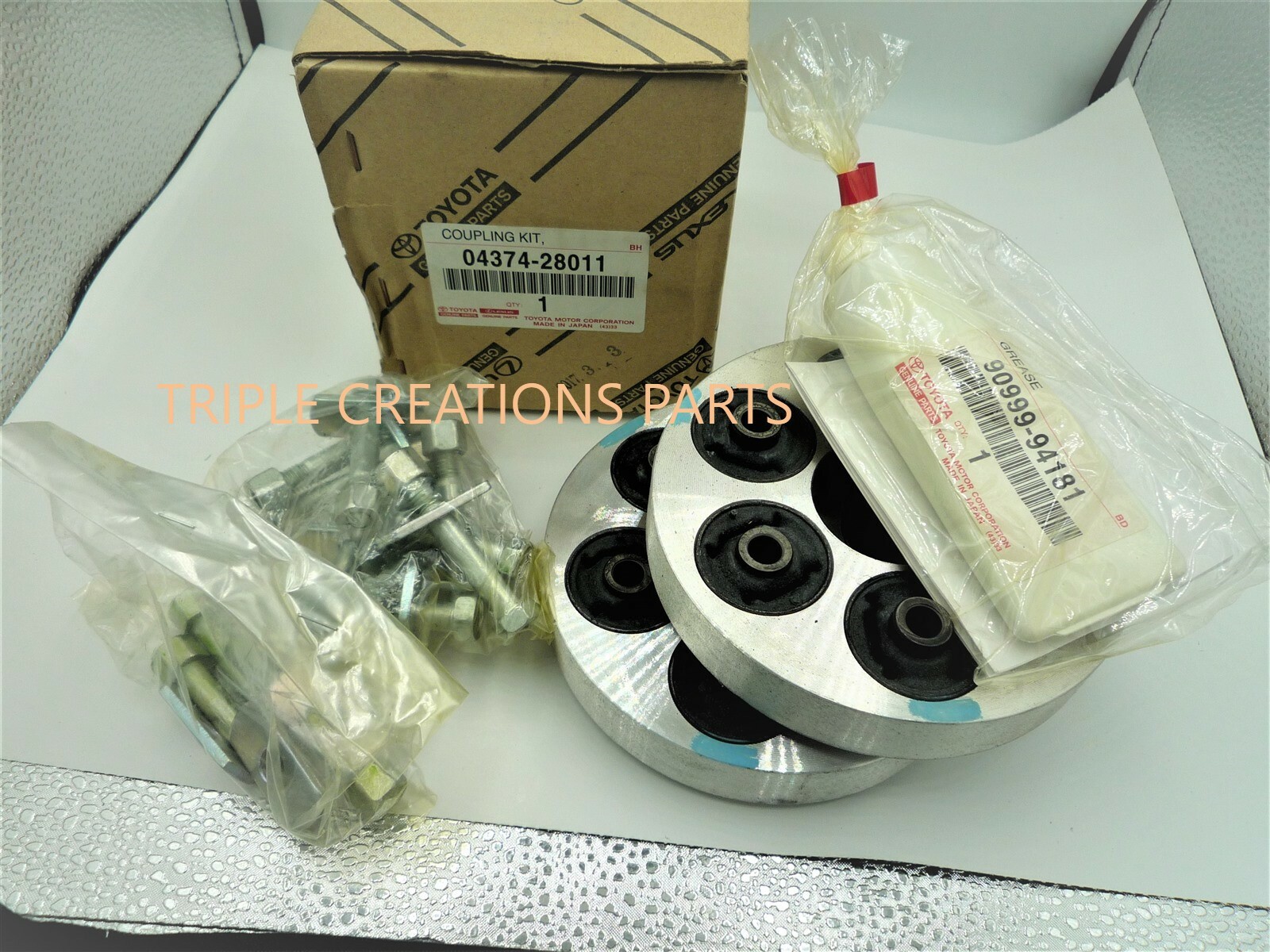 0437428011 OEM GENUINE TOYOTA PREVIA COUPLING KIT DRIVE SHAFT