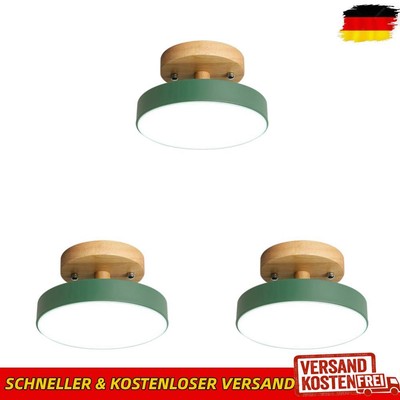 LED Ceiling Fixture Easy Installation Dimmable for Aisle Corridor (Green)