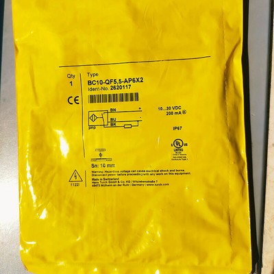 New For Turck BC10-QF5.5-AP6X2 Proximity Switch Sensor PNP 2m