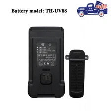 USB-C Battery with Belt Clip For TYT Talkie Walkie TH-UV98 TH-UV88 Two Way Radio