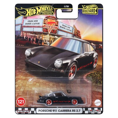 Hot Wheels 2025 - Boulevard - Porsche 911 Carrera RS 2.7 - No. 121 - JBL19