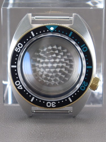 41mm Sieko turtle NH35 Watch Case AR layer Sapphire Crystal Glass Insert border - Picture 16 of 17
