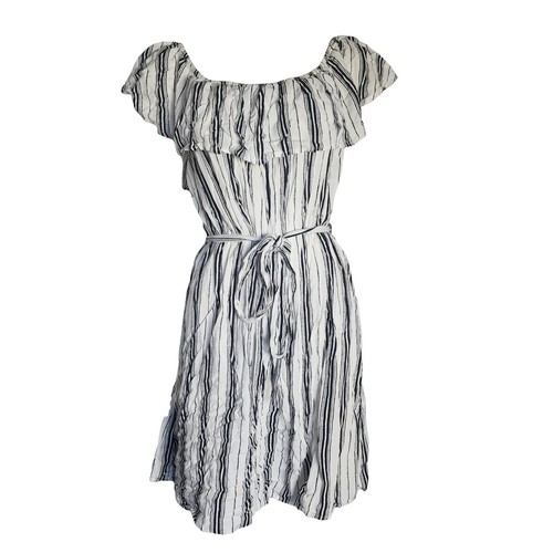 forever 21 striped shirt dress Forever 21 | Dresses | Forever 2 Striped Tshirt Dress Black And White Striped Size Large