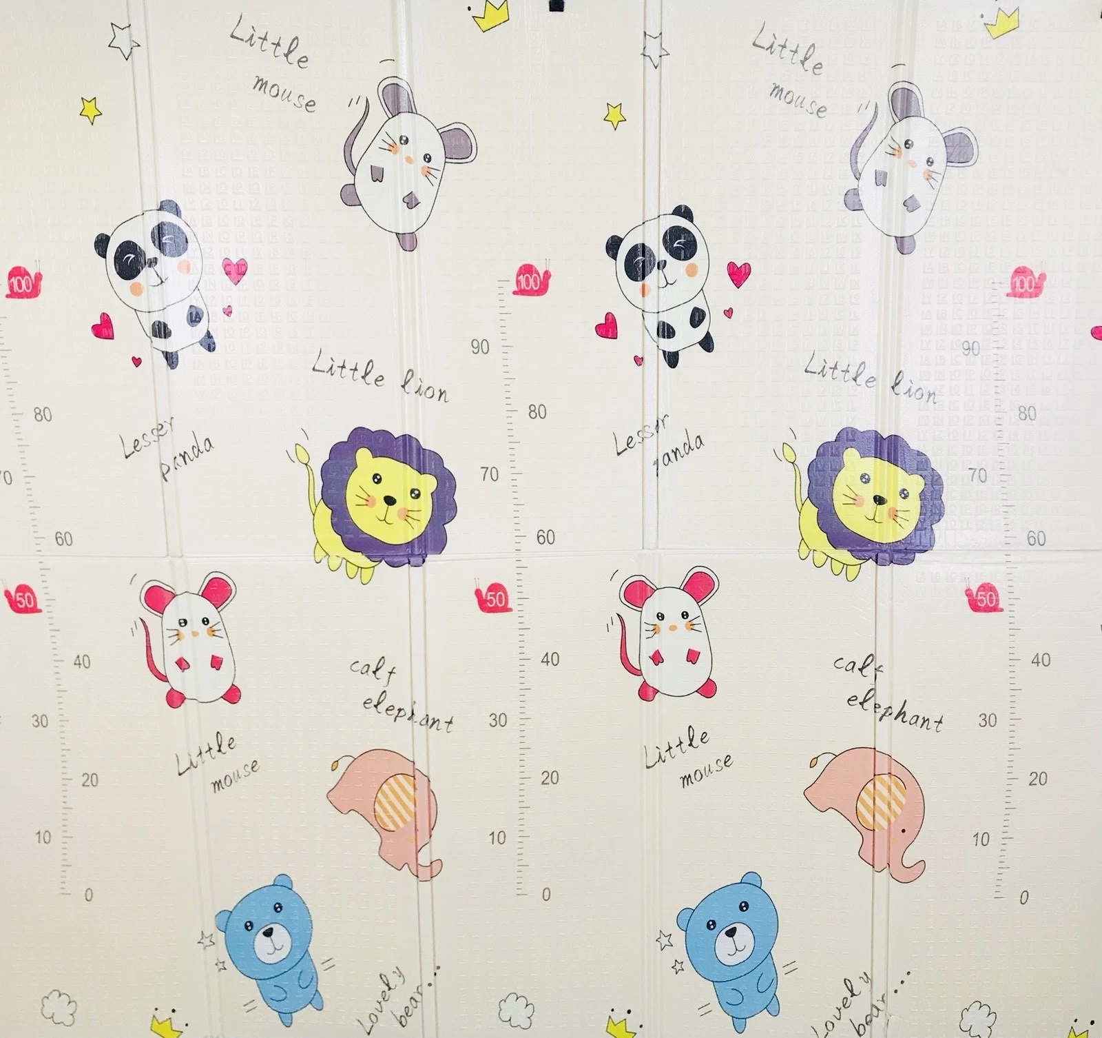 Baby Play Mat Extra Large Folding XPE Foam Reversible 2 Sided Safest Material