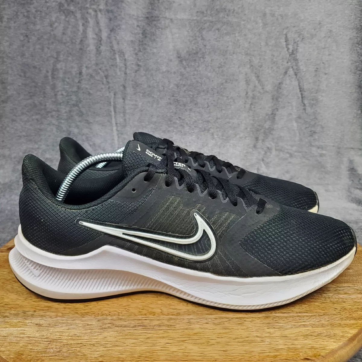 Nike Downshifter 11 Running Shoes Men s Size 11.5 Black White
