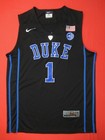 Nike Elite Duke Blue Devils Zion Williamson #1 Sewn Basketball Jersey Mens L