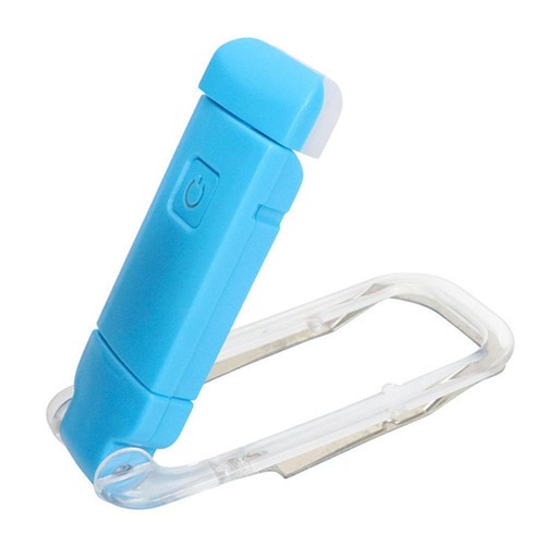 F# Luz de lectura nocturna de libro - USB recargable con clip mini lámpara LED ( - Afbeelding 6 van 10