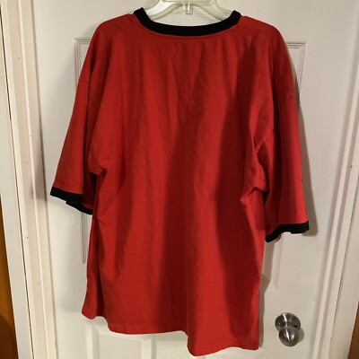 South Pole Signature Series Shirt Men's Size XXL Red Short