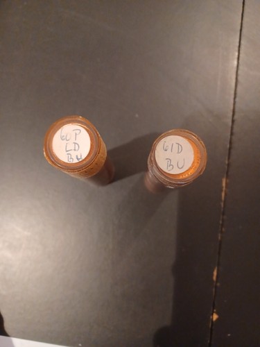 1960p Großdatum, 1961 D Stempelglanz Cent Rollen