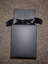 Armani Plain Miniature Gift Box With Ribbon ( Empty Giftbox )