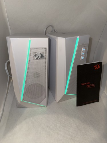 Redragon GS520 RGB Desktop Speakers, 2.0 Channel PC Computer Gaming Speaker - Picture 3 of 8