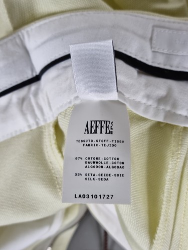 Mujer Amarillo Pantalón Talla 8 Pálido Algodón & Seda Recortada Narciso - Imagen 17 de 18