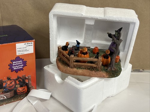 LEMAX Spooky Town Halloween Table Accent ~ FRIGHTFUL FELINE CHOIR ~ 2020/EUC/ - Picture 10 of 12