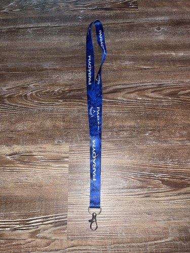 Callaway PARADYM Schlüsselband blau & weiß 19" Zoll mit Metallclip