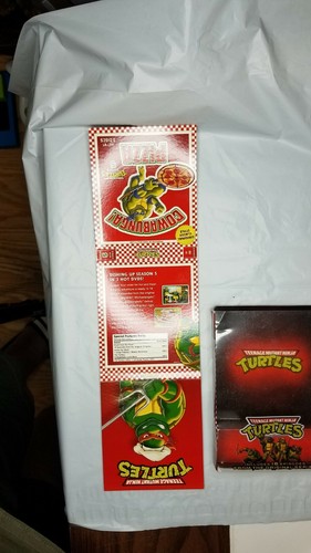 Teenage Mutant Ninja Turtles Season 5 TMNT Cowabunga Pizza 3 Hot DVDS New Sealed - Bild 3 von 4