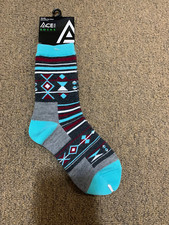 Youth Aqua Blanket Socks 5-7 SK655