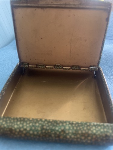 VINTAGE TOBACIANA CIGARETTE TIN METAL CASE PAIR SCOTTIE DOGS MADE IN GERMANY - Picture 4 of 5