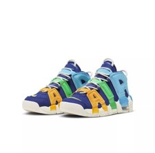 Nike Air More Uptempo 7Y GS Big Kids Shoes Deep Royal Blue FJ0693-455 NO BOX LID