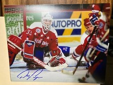 Capitals Don Beaupre signed 8x10 W/COA