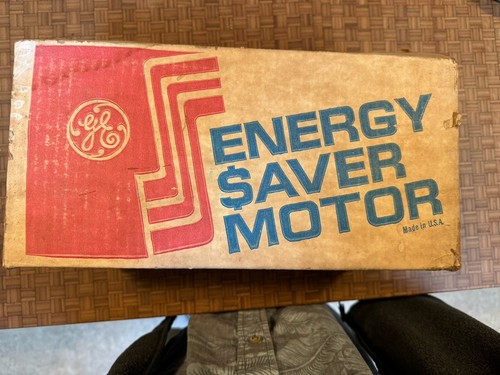GE Motors 5KCP39LG9683T Blower Motor 1/3HP 1075RPM 115V 3985 New Old Stock NOS - Picture 2 of 9