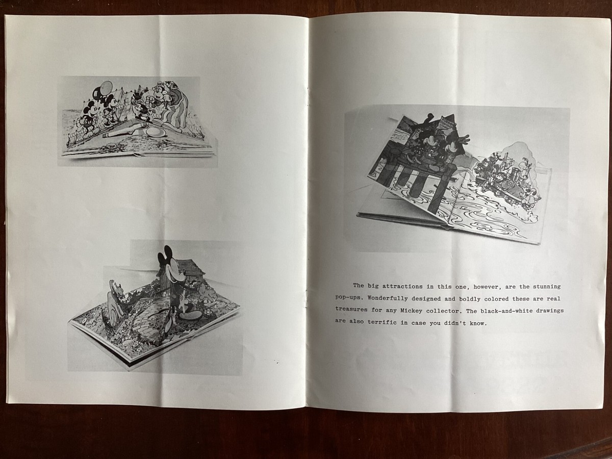 MICKEY'S MONTHLY - August 1978 - UNAUTHORIZED MICKEY MOUSE FANZINE