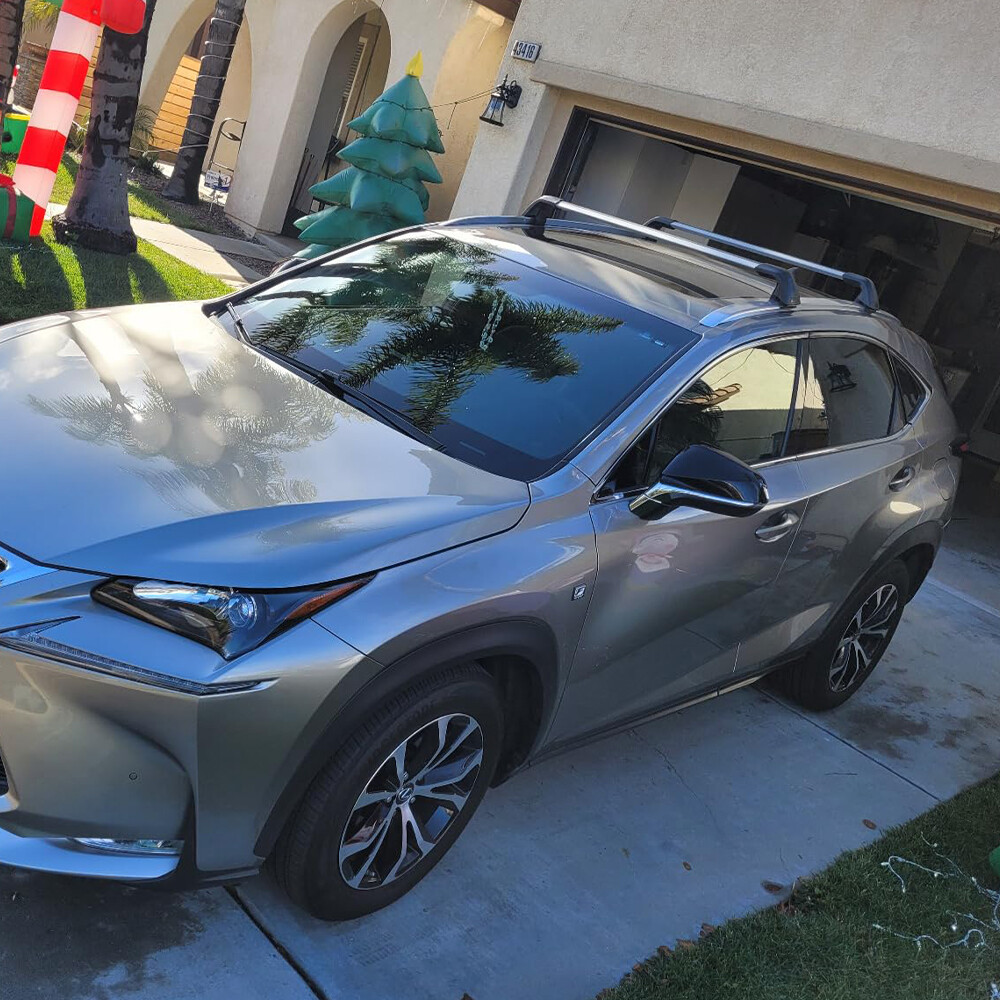 Universal Roof Rack Cross Bars CAR REAR WING TRUNK LIP SPOILER FOR