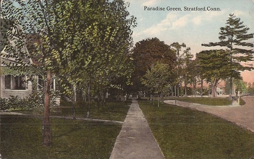 Stratford, CONNECTICUT - Paradise Green - 1915