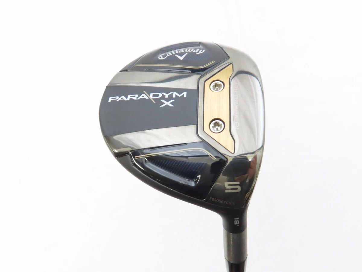 Mint Callaway Paradym X 18* 5 Wood - Pink AutoFlex SF305 Senior