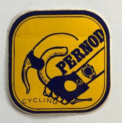 Pernod Fahrrad Aufkleber