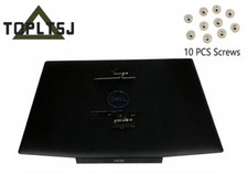 For Dell G3 15 3590 Laptop 0747KP LCD Back Cover Top Case Hinges Screws Black