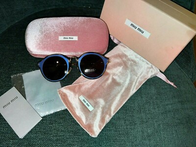 NWOT Miu Miu Sunglasses Miu Miu Sunglasses Made in Italy | eBay main image 3