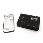 HDMI 3 Port Switch Splitter Hub With Remote 1080p for Ps3 Ps4 Xbox One HDTV