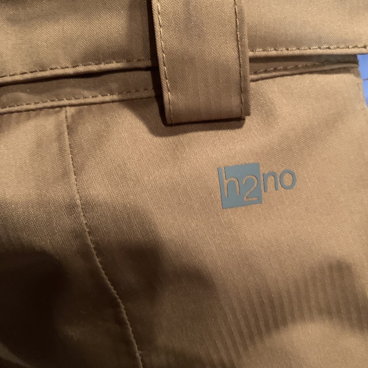patagonia　h2no スノーボードパンツ ベージュ VGUC Patagonia Brown H2NO Recco Ski Snowboard Pants Boys