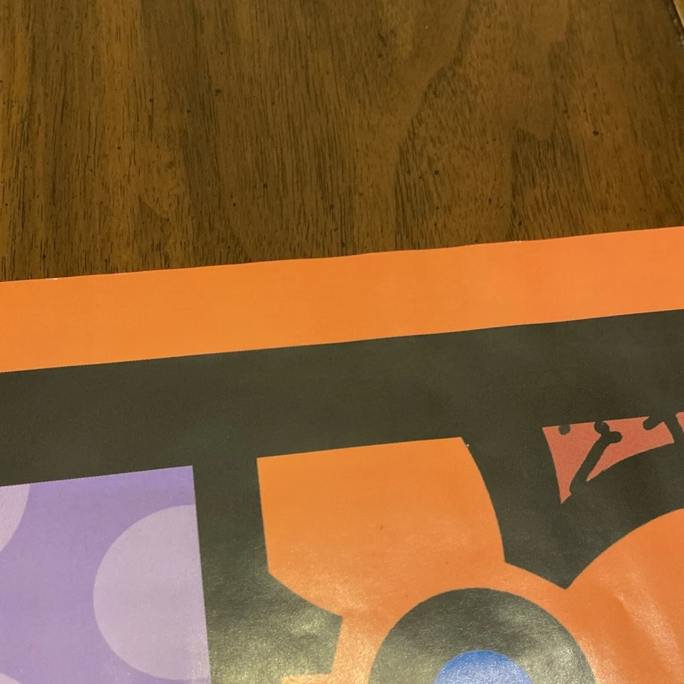 Póster Romero Britto My Martine 2006 impresión Martini DCOTA arte pop graffiti RARO Foto 3 de 4