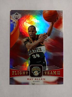 Ray Allen 2004/05 Upper Deck Flight Team Rainbow SSP #FT48
