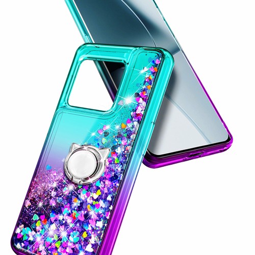 For OnePlus 10 Pro 5G Case Glitter Bling Phone Cover w/ Tempered Glass & Lanyard - Picture 10 of 17