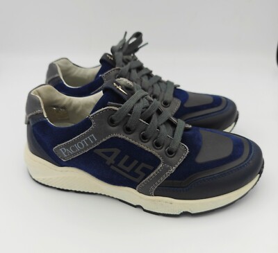 CESARE PACIOTTI US 33EU Trainers Leather Suede Italy 4US Boys