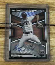 2023 Panini EEE Kiefer Lord Baltimore Orioles Auto Baseball Card #145