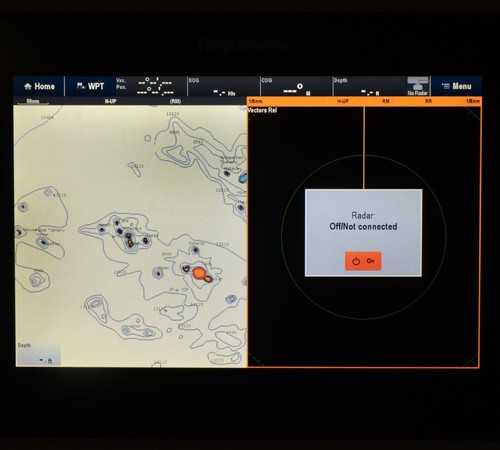 Raymarine Touchscreen Display Glass Bridge gS125 12.1'' E70184 for Angled Dash - Picture 5 of 8