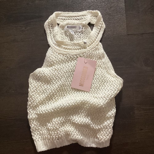 Missguided Tall Womens Knit Top Size 2/4