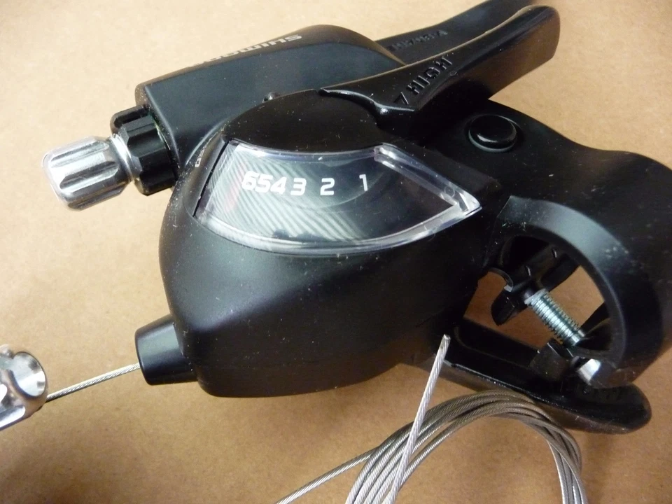 Shimano 6 Speed Rapid EZ Fire 18 Gears shifters Brake lever pod combo ST-EF41 - Image 4 of 4