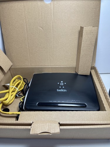 Belkin G54/N150 Wi-Fi N Router 2,4 GHz Fast Ethernet Preset Security Wireless - Picture 8 of 8